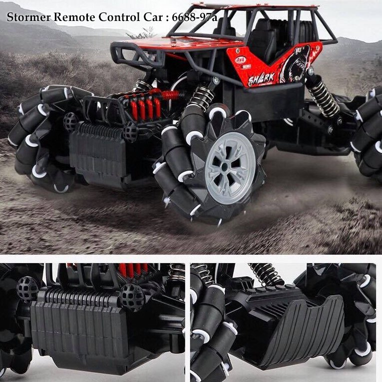 RC Car : Stormer - 6688-97A-Red