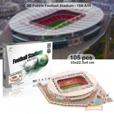 3D Puzzle Football Stadium : 168-A10