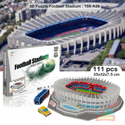 3D Puzzle Football Stadium : 168-A28