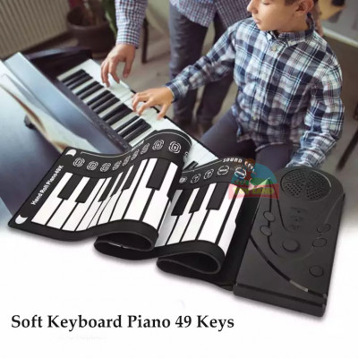 Soft Keyboard Piano : 49 Keys