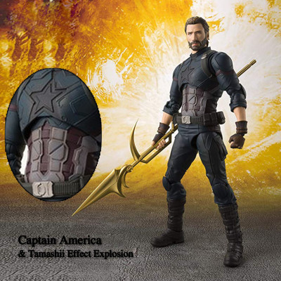 Captain America & Tamashii Effect Explosion - 36457