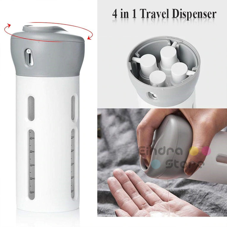 4 in 1 Travel Dispenser