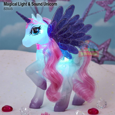 Magical Light & Sound Unicorn : 83505
