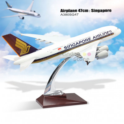 Airplane 47cm : Singapore-A380SG47