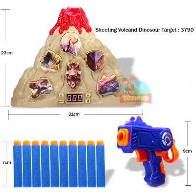 Shooting Volcand Dinosaur Target : 3790