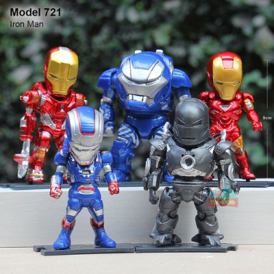 Action Figure Set - Model 721 :  Iron Man